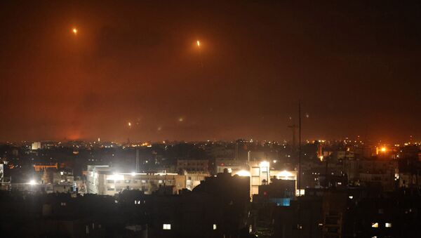 Ракеты запущены в направлении Израиля из Рафаха на юге сектора Газа - 俄羅斯衛星通訊社
