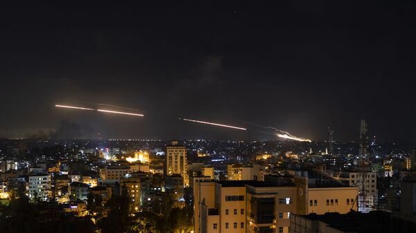 从加沙地带发射的火箭弹（资料图片） - 俄罗斯卫星通讯社