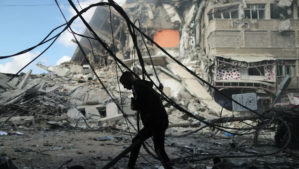 以色列國防軍：衝突升級以來加沙地帶共向以發射1800枚火箭彈 430枚落在加沙 - 俄羅斯衛星通訊社