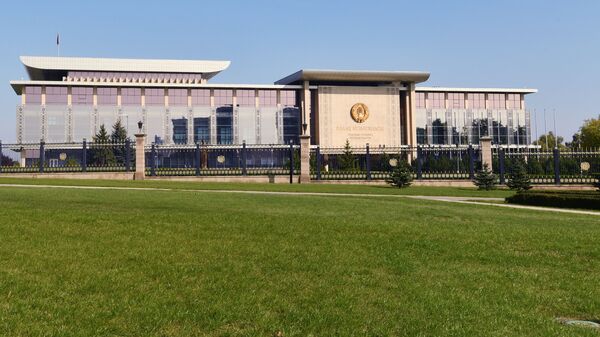 Дворец Независимости в Минске, Белоруссия - 俄罗斯卫星通讯社