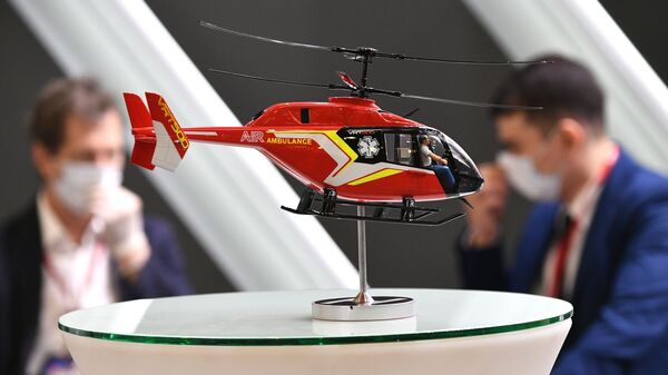 XIV Международная выставка вертолетной индустрии HeliRussia 2021 - 俄罗斯卫星通讯社