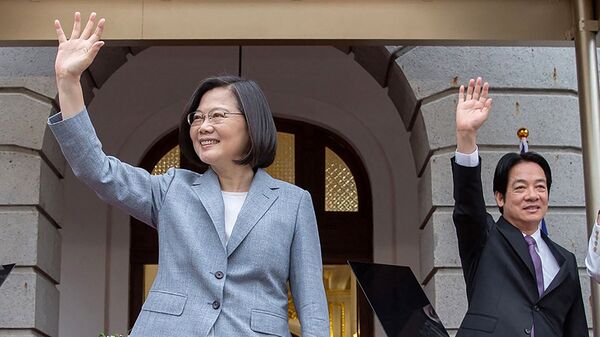 Речь Цай Иньвэнь 20 мая 2020 года. - 俄羅斯衛星通訊社