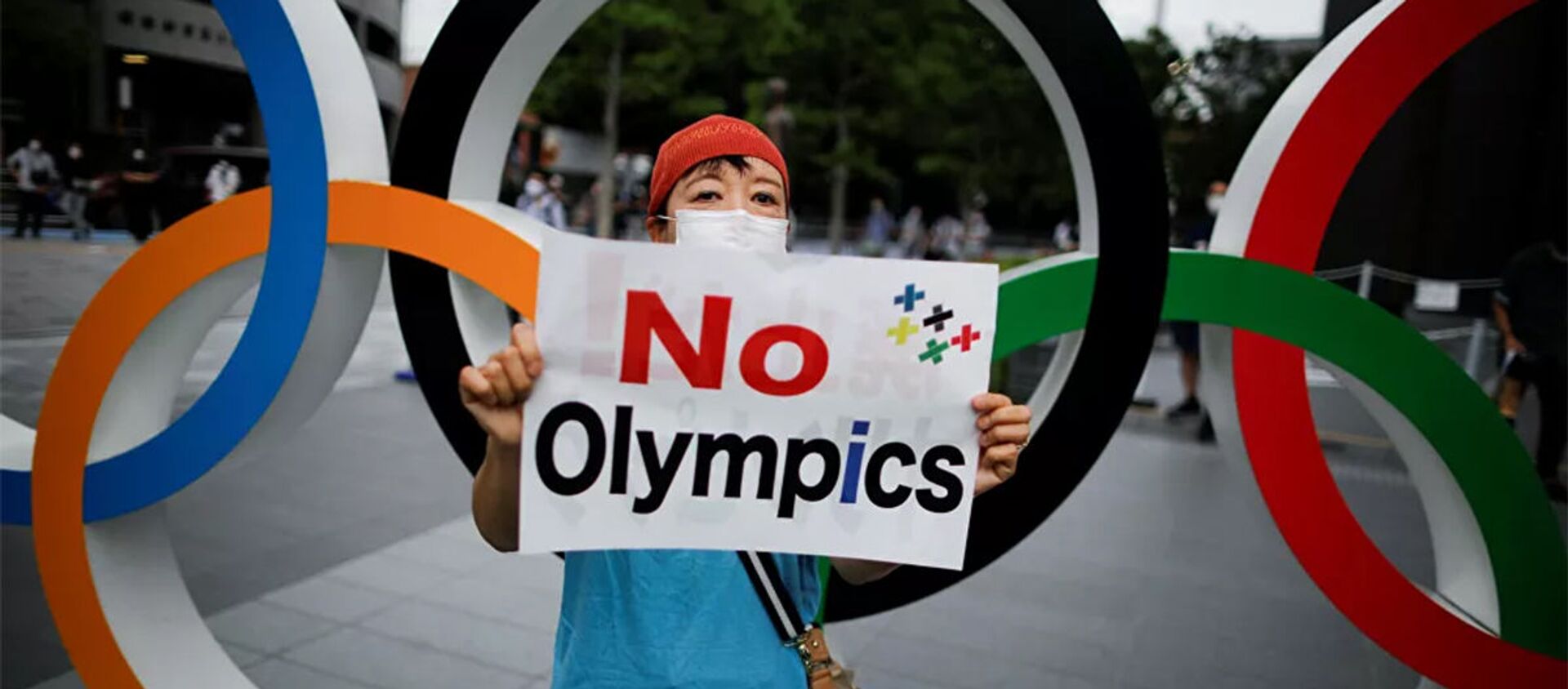 Протесты против Олимпийских игр в Токио - 俄羅斯衛星通訊社, 1920, 26.05.2021