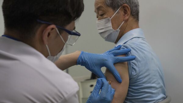 Вакцинация в Японии  - 俄罗斯卫星通讯社
