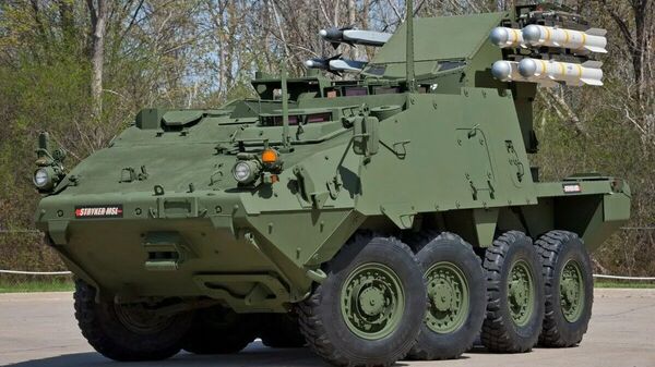 美國務院批准向保加利亞出售15億美元的“斯特賴克”裝甲車 - 俄羅斯衛星通訊社