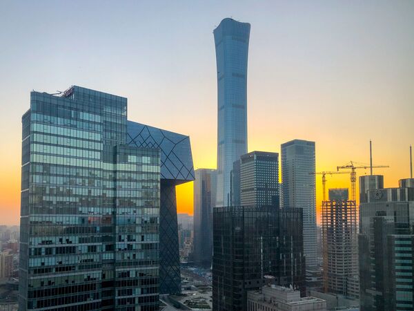 北京中信大厦（中国尊）。 - 俄罗斯卫星通讯社
