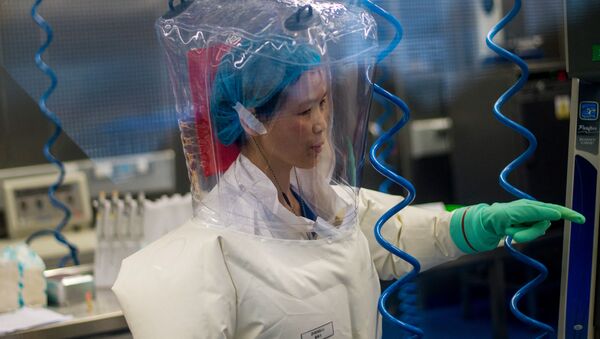 Китайский вирусолог Ши Чжэнли в лаборатории P4 в Ухане - 俄羅斯衛星通訊社