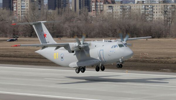 據消息人士透露，伊爾-112V軍事運輸機試驗樣機在莫斯科附近飛行過程中失事 - 俄羅斯衛星通訊社