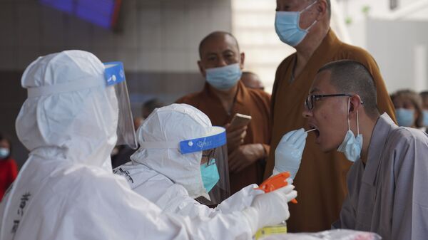 Тестирование на коронавирус в провинции Гуандун  - 俄罗斯卫星通讯社