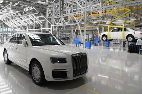 新工厂的年产能估计为5000辆Aurus汽车。 - 俄罗斯卫星通讯社