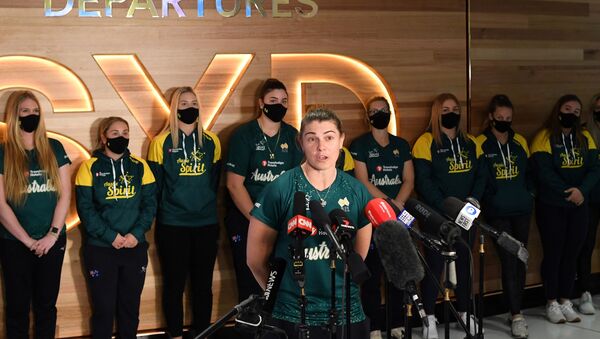 Австралийцы стали первыми из иностранных атлетов, прибывшими в Японию для участия в ОИ - 俄羅斯衛星通訊社