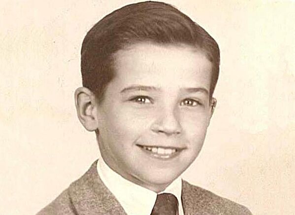 1952年，10歲時的拜登。 - 俄羅斯衛星通訊社