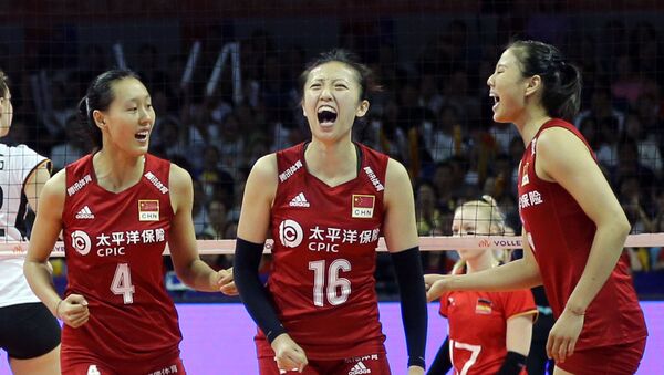 Женская сборная КНР одержала победу в Волейбольной Лиге наций в Римини. - 俄羅斯衛星通訊社