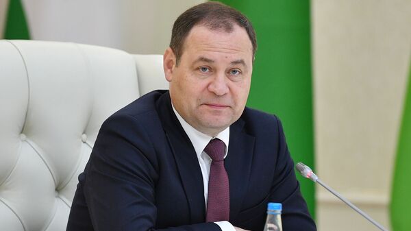 白俄罗斯总理罗曼·戈洛夫琴科 - 俄罗斯卫星通讯社