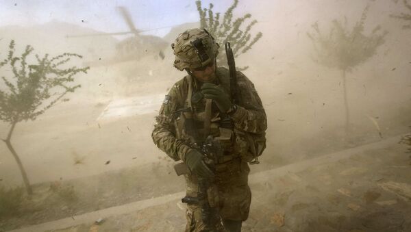 Пехотинец ВС США в Афганистане - 俄罗斯卫星通讯社