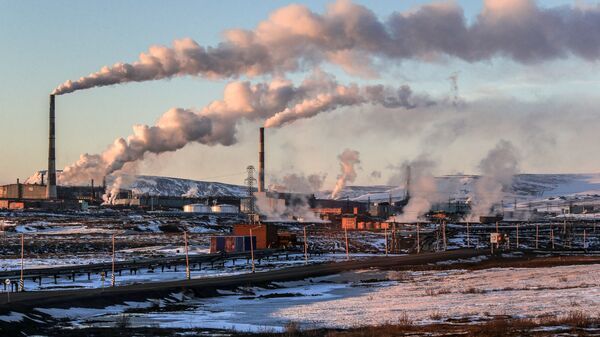 Загрязнение атмосферы парниковыми газами - 俄羅斯衛星通訊社