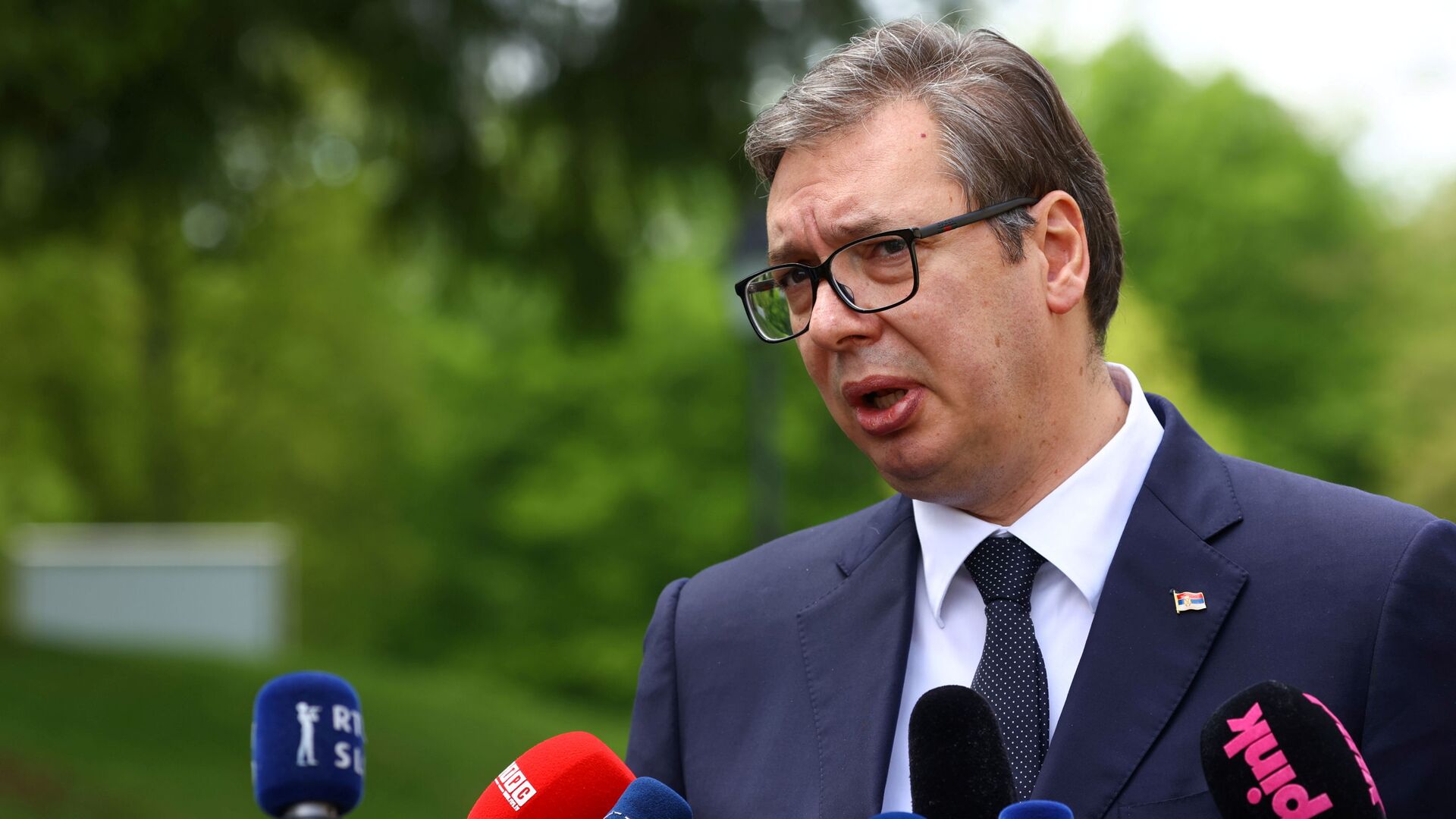 塞尔维亚政府：总统武契奇将就科索沃局势升级问题与俄罗斯大使会晤 - 2023年9月25日, 俄罗斯卫星通讯社