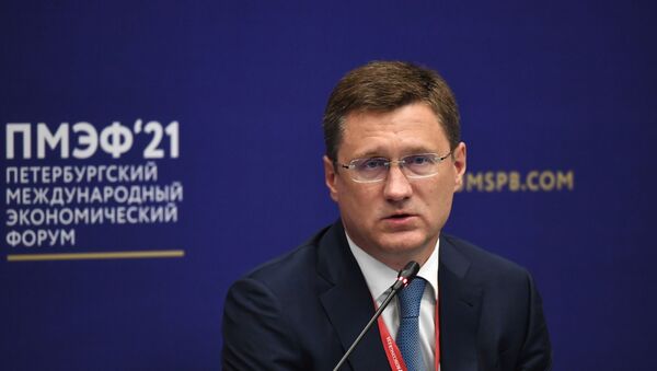 Вице-премьер РФ Александр Новак - 俄罗斯卫星通讯社