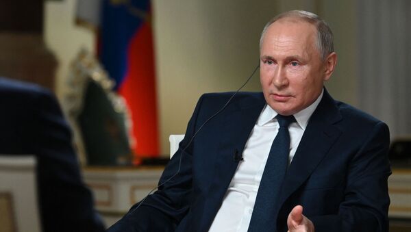 Russia's President Vladimir Putin  - 俄罗斯卫星通讯社