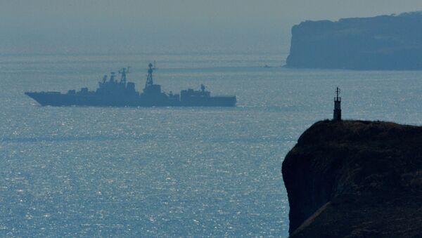 Большой противолодочный корабль Адмирал Пантелеев - 俄羅斯衛星通訊社