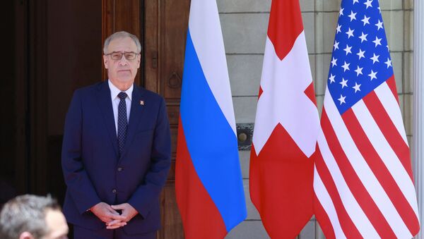 Swiss President Guy Parmelin - 俄罗斯卫星通讯社