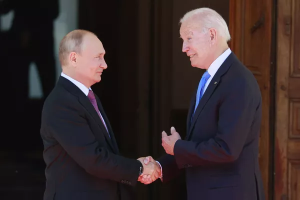 俄罗斯总统普京和美国总统拜登在日内瓦会晤 - 俄罗斯卫星通讯社
