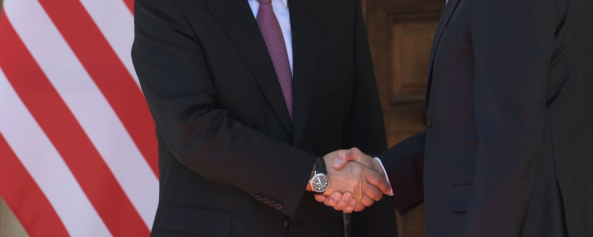 Президент РФ Владимир Путин и президент США Джо Байден во время встречи в Женеве - 俄罗斯卫星通讯社, 1920, 21.01.2022