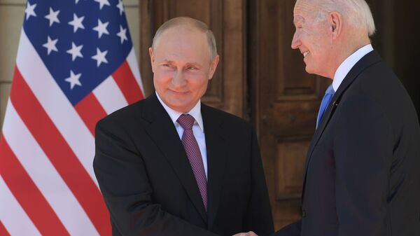 俄联邦总统普京与美国总统拜登在日内瓦会晤 - 俄罗斯卫星通讯社