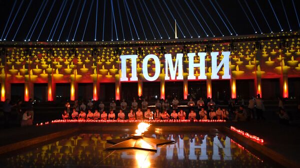一年一度的记忆之烛全俄纪念活动将于6月22日凌晨举行 - 俄罗斯卫星通讯社