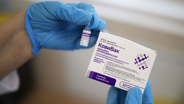 俄丘马科夫中心将把KoviVac疫苗产能提高1-1.5倍 - 俄罗斯卫星通讯社
