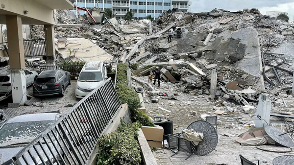迈阿密楼房倒塌事故搜救工作连夜继续 但150余人的生还希望愈发渺茫 - 俄罗斯卫星通讯社