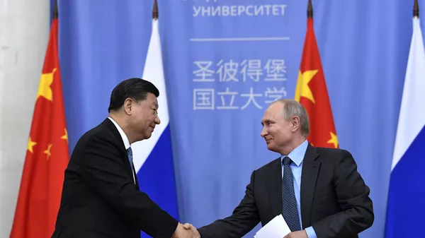 中國外交部表示，習近平向普京致新年賀電，表示希望保持接觸，並促進中俄合作 - 俄羅斯衛星通訊社
