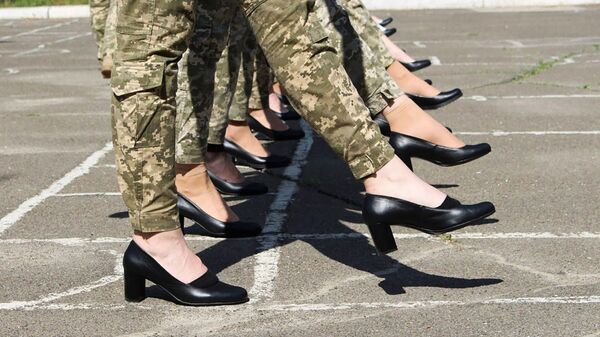 乌克兰女兵 - 俄罗斯卫星通讯社