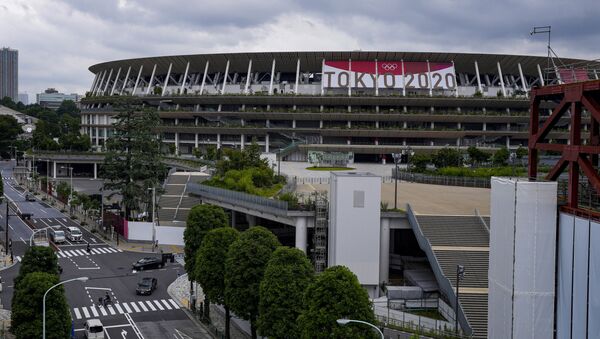 Национальный олимпийский стадион в Токио - 俄羅斯衛星通訊社
