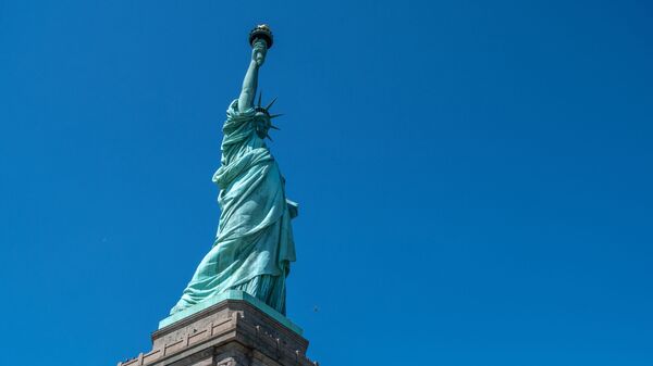 美國紐約的自由女神像 - 俄羅斯衛星通訊社