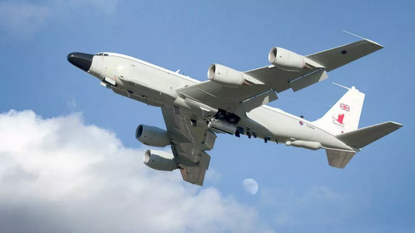 Flightradar记录到英国一架侦察机在克里米亚海岸附近飞行 - 俄罗斯卫星通讯社