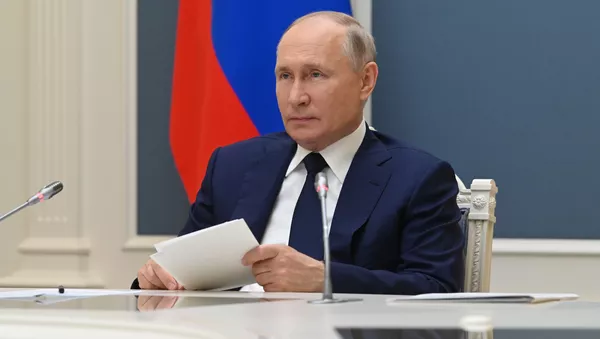 Президент РФ Владимир Путин - 俄羅斯衛星通訊社