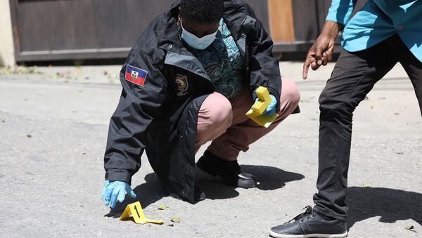 Гаитянская полиция ведет расследование нападения на резиденцию президента Гаити, в результате которой погибли президент Гаити Моис Жовенель - 俄罗斯卫星通讯社