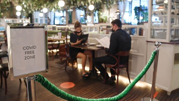 Работа ресторанов после введения новых ограничений для заведений общепита - 俄羅斯衛星通訊社