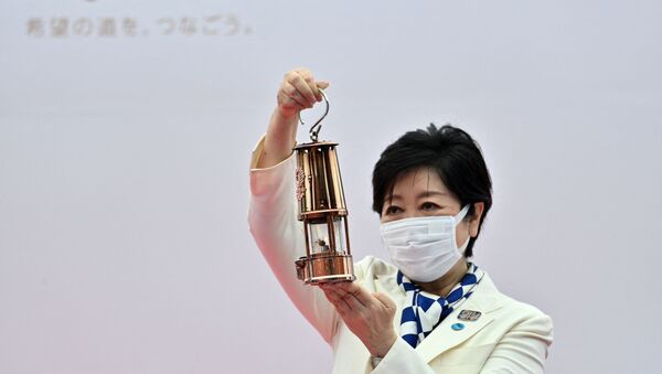 Церемония прибытия олимпийского огня началась в Токио - 俄罗斯卫星通讯社