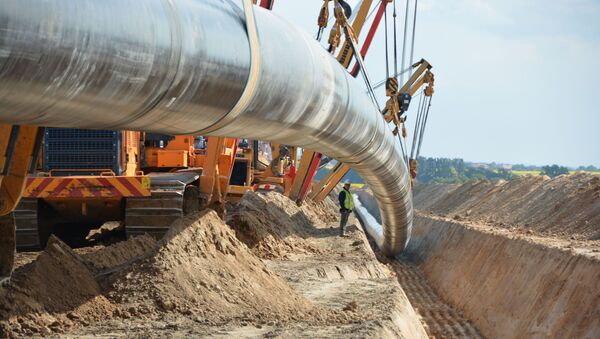 Строительство газопровода Северный поток-2 в Германии - 俄羅斯衛星通訊社