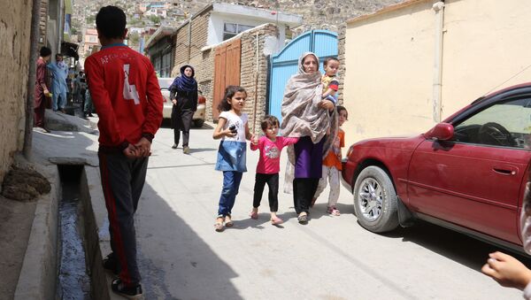Жители Кабула после ракетной атаки - 俄罗斯卫星通讯社