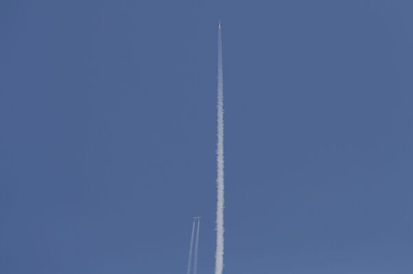 维珍银河 VSS Unity 太空客机载着维珍银河创始人理查德·布兰森前往太空。 - 俄罗斯卫星通讯社