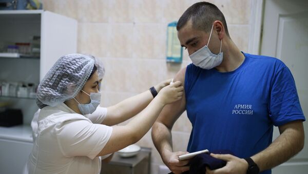 俄罗斯再次为超过1.15万名军人接种新冠疫苗 - 俄罗斯卫星通讯社