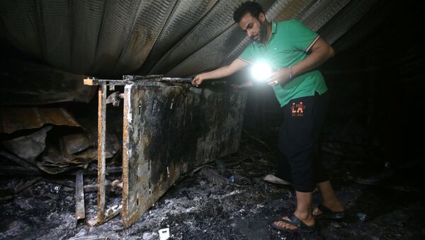 Пожар в больнице для больных коронавирусом в Ираке - 俄罗斯卫星通讯社