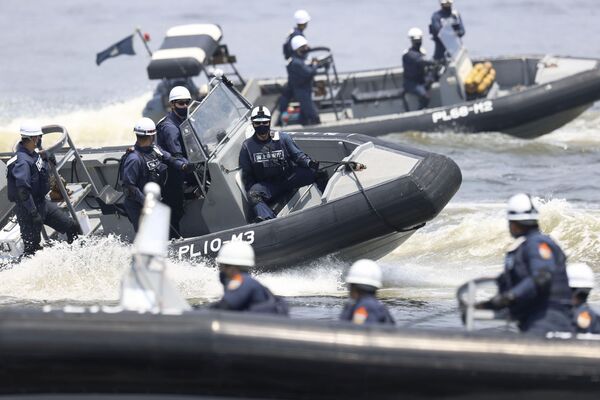 日本海岸警卫队演习 - 俄罗斯卫星通讯社