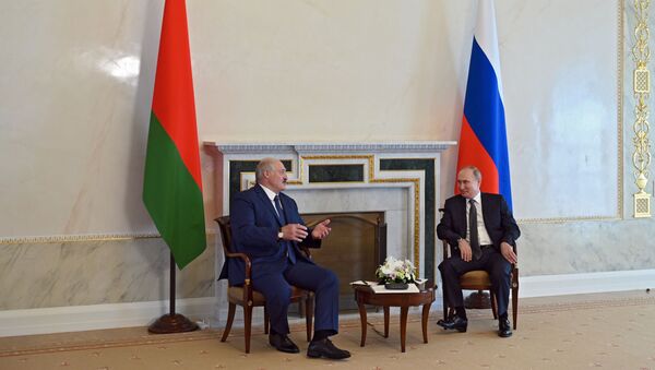 Рабочая встреча президента РФ В. Путина с президентом Белоруссии А. Лукашенко - 俄羅斯衛星通訊社