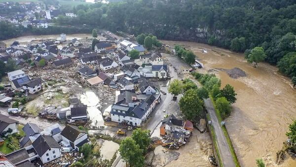 Германия наводнение  - 俄羅斯衛星通訊社