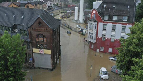 Германия наводнение - 俄羅斯衛星通訊社