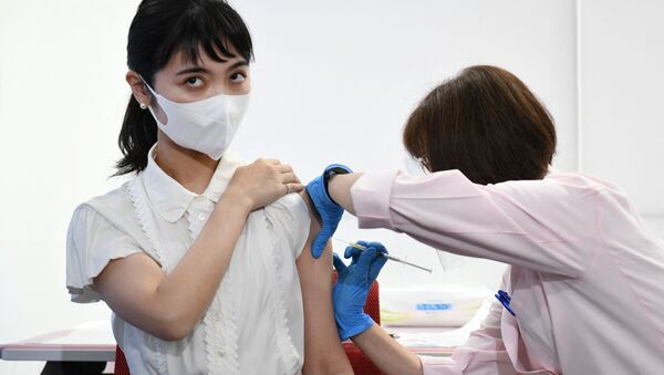 Вакцинация в Японии - 俄罗斯卫星通讯社